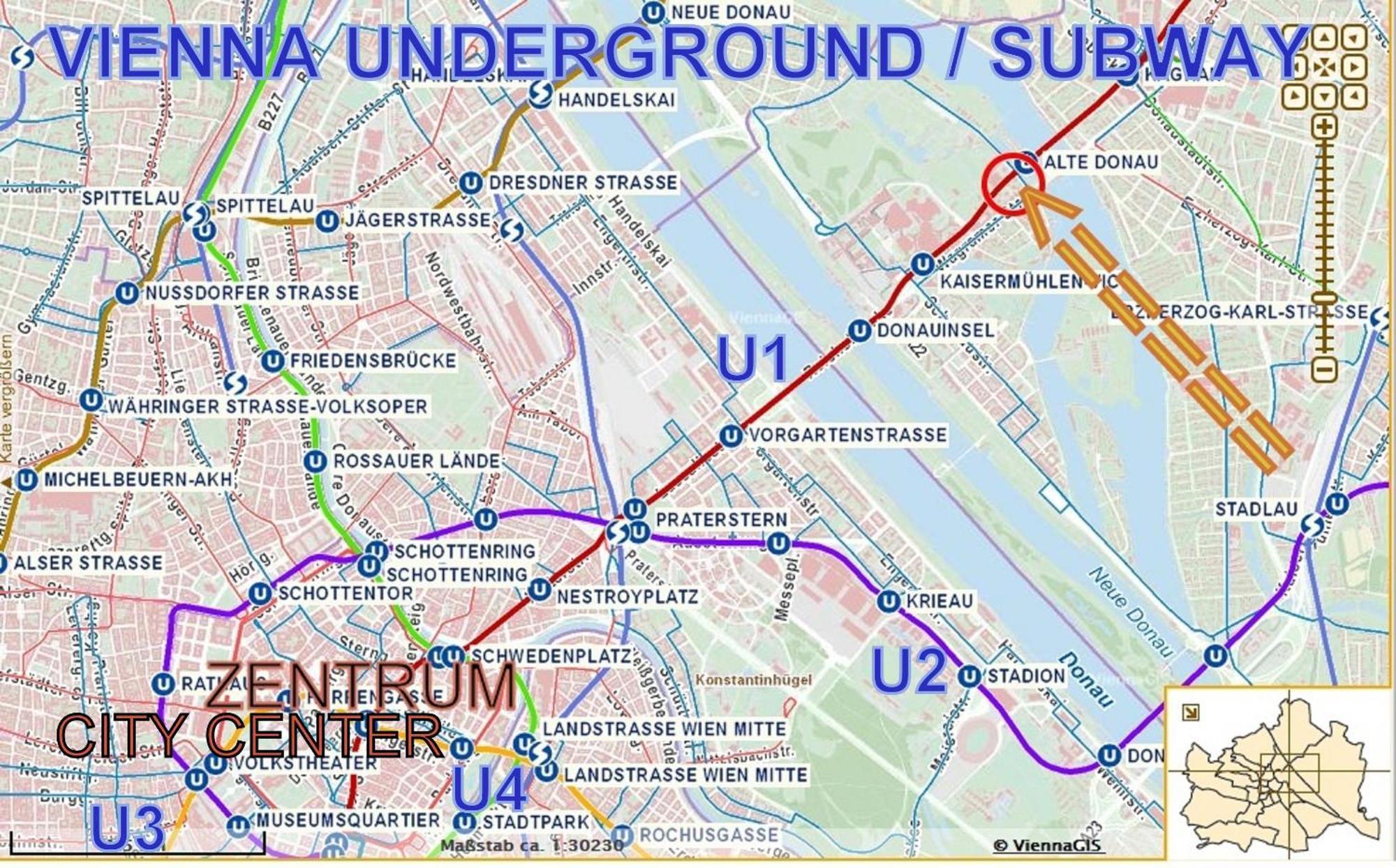 Yuki's Place - Un-vic, Danube And Subway Near To Downtown * Viena